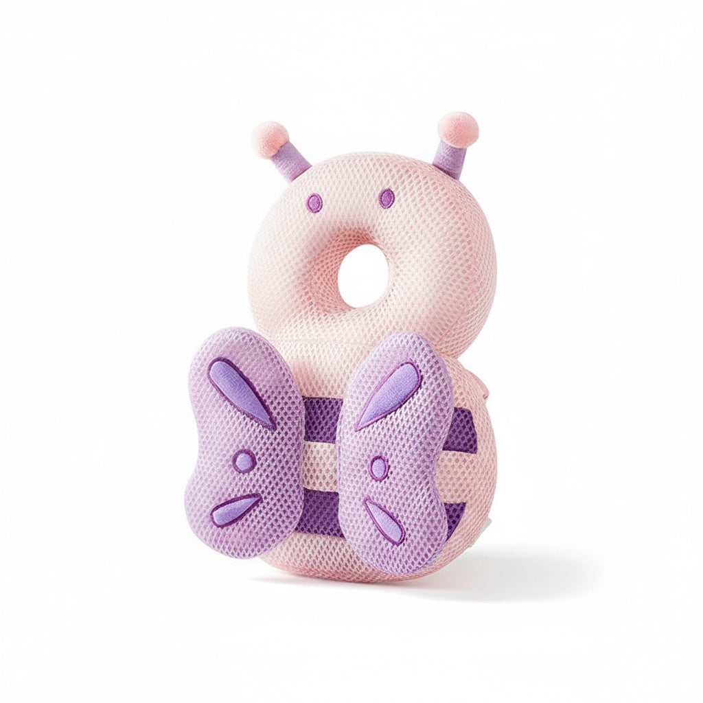 Justerbar huvudskyddskudde för baby mot fall