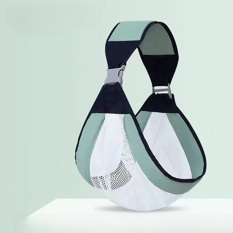 Andningsbar babysjal med dubbel funktion