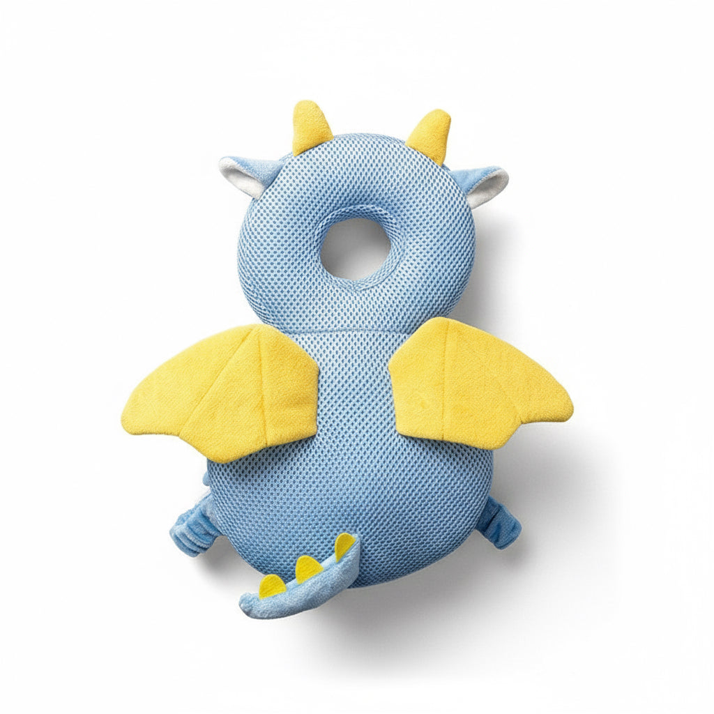 Justerbar huvudskyddskudde för baby mot fall