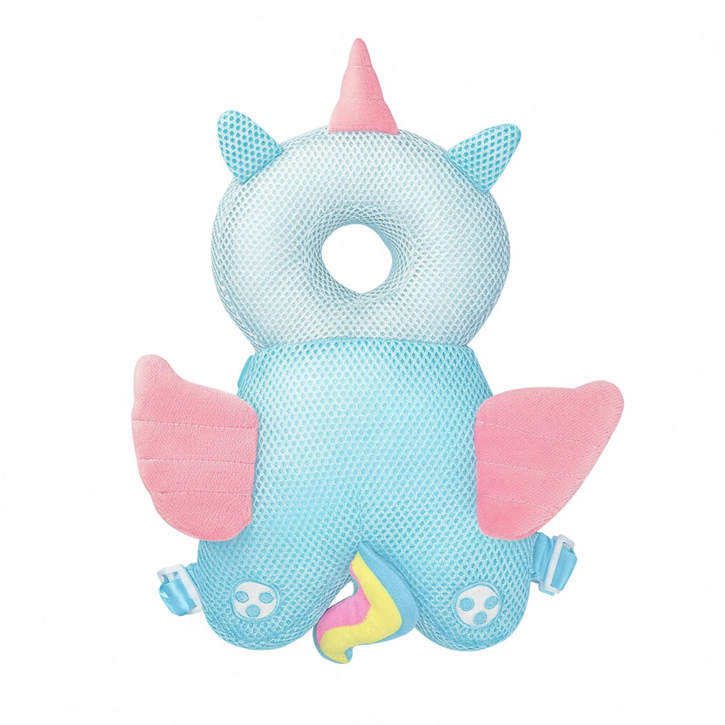 Justerbar huvudskyddskudde för baby mot fall