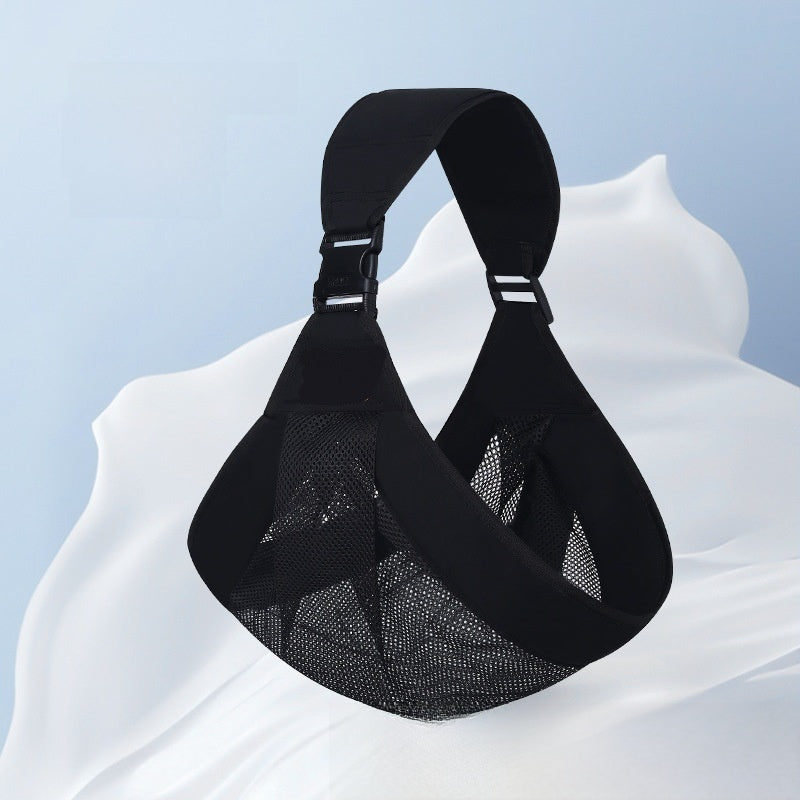 Andningsbar babysjal med dubbel funktion