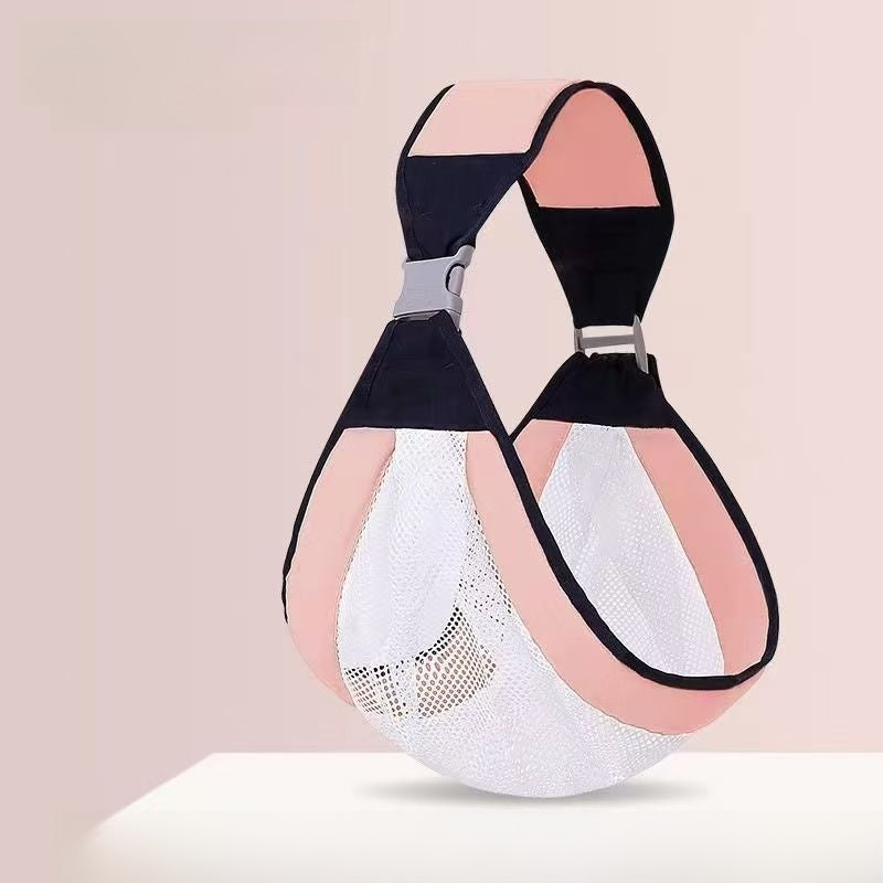 Andningsbar babysjal med dubbel funktion